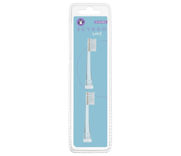 Seysso Końcówki do szczoteczki Baby Penguin Tot (18-36 mies.) 2 szt - 1226046 - zdjęcie 2